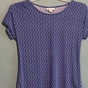 SELLING JACKLYN SMITH WOMEN BLOUSE SIZE SMALL FLORAL COLOR SHORT SLEEVE BNWOT